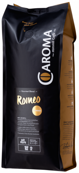 Caroma Kaffeebohnen "Romeo" 100% Arabica 1000 g