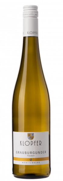 Klopfer Grauburgunder Gutswein trocken Bio
