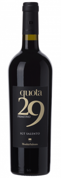 Menhir Quota 29 Primitivo IGT Salento