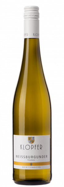 Klopfer Weißburgunder Gutswein trocken Bio