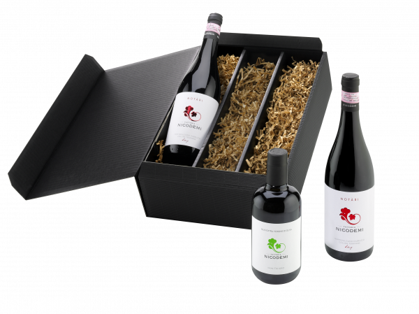 Geschenk "Vino e Olio"
