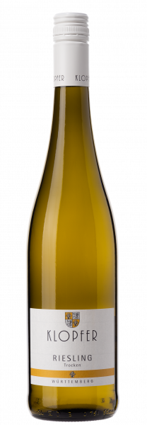 Klopfer Riesling trocken Gutswein Bio