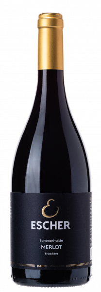 Escher Goldréserve "Sommerhalde" Merlot trocken